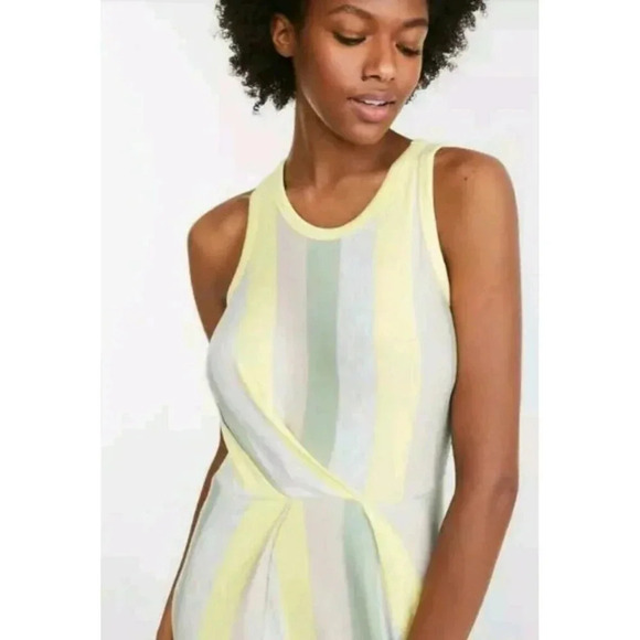 Lou & Grey for LOFT size S Color Block Striped Maxi Dress multicolor women's - Picture 2 of 10